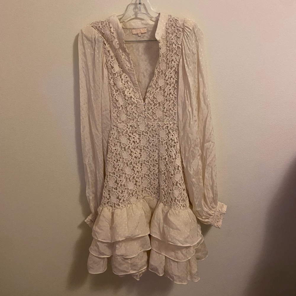 ByTimo cream mini dress